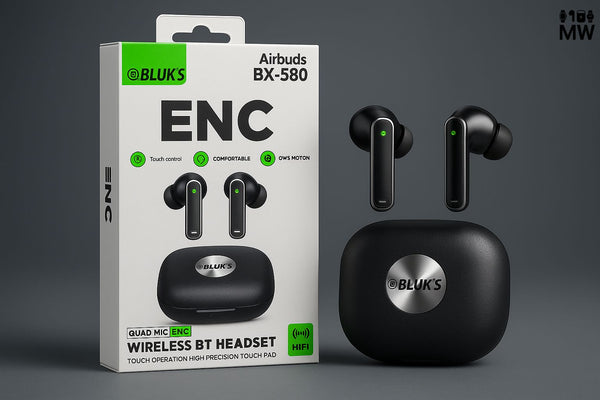 BX 580 - Quad-Mic ENC Wireless Headset