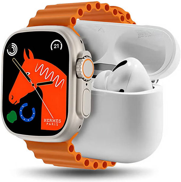 Airpods Pro 2 + 10 in 1 Ultra 2 Smart Watch  - TLTM-M7000