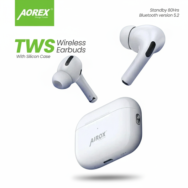 AOREX Wireless Earbuds – Noise Cancellation, Touch Control & Long Battery Life